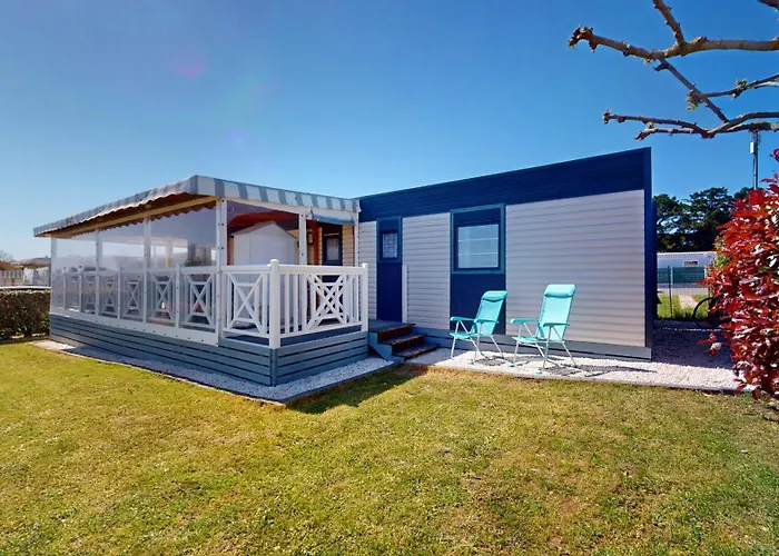 Feriehus Posadom, Mobil 82 Avec Piscine